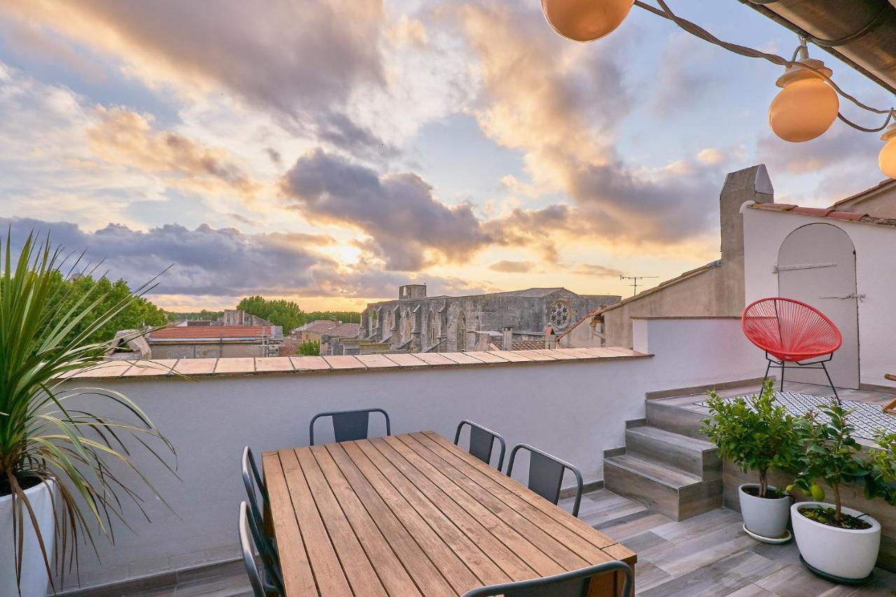Appartamento Truchet Penthouse Arles Esterno foto