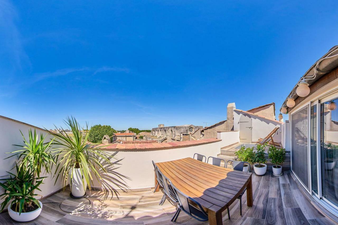 Appartamento Truchet Penthouse Arles Esterno foto